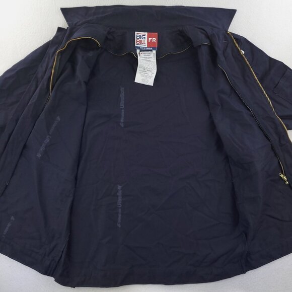 Big Bill FR Work Jacket Flame Resistant CAT2 Westex (Liner Compatible) Medium - Picture 5 of 13